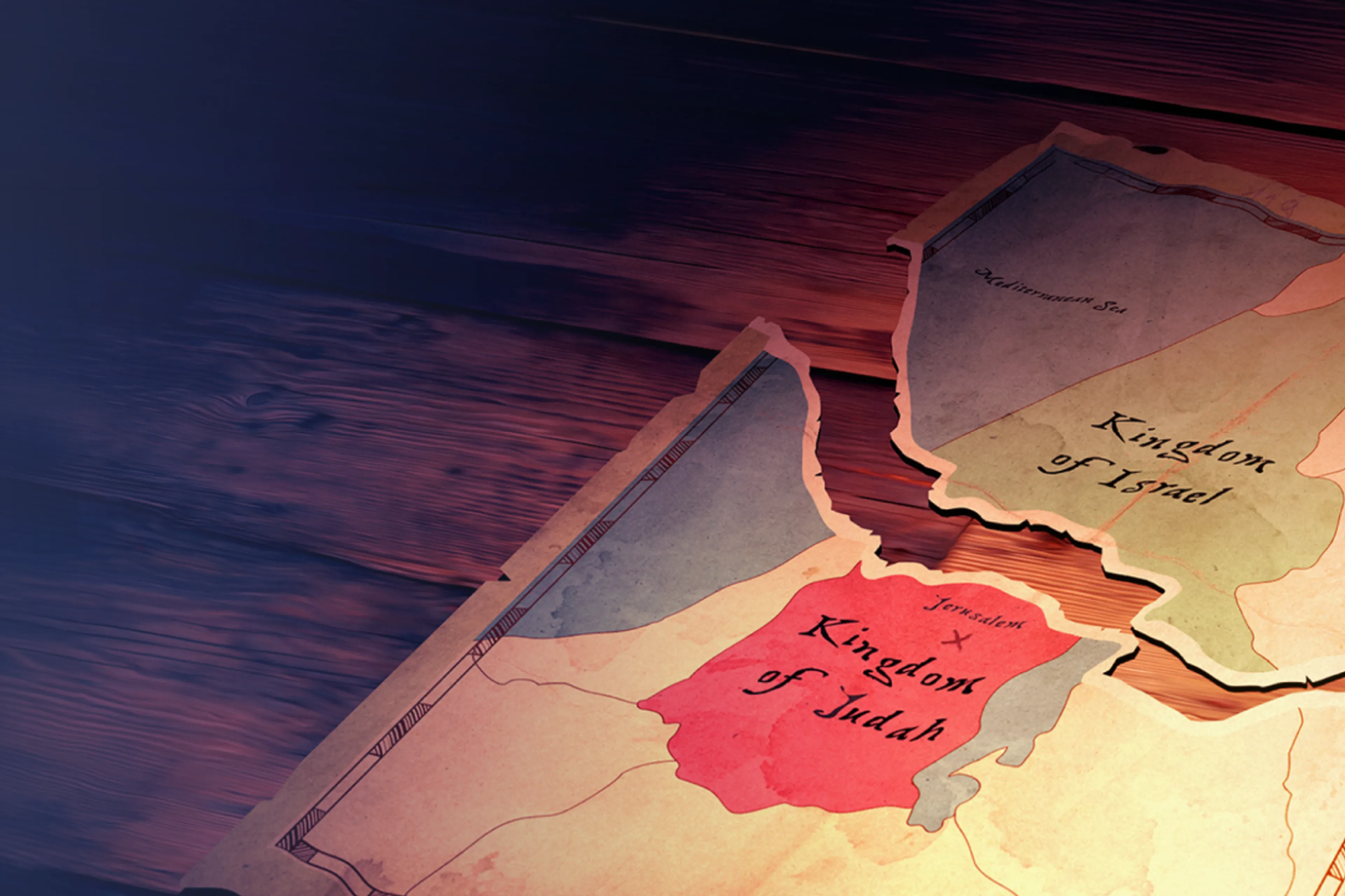 The Split Kingdom and the Road to Tisha B'Av